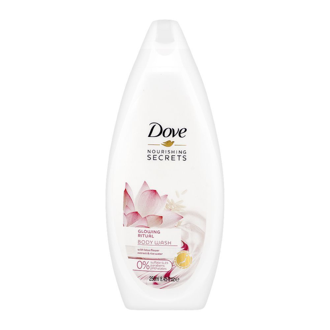 DOVE BW GLOWING 250ML